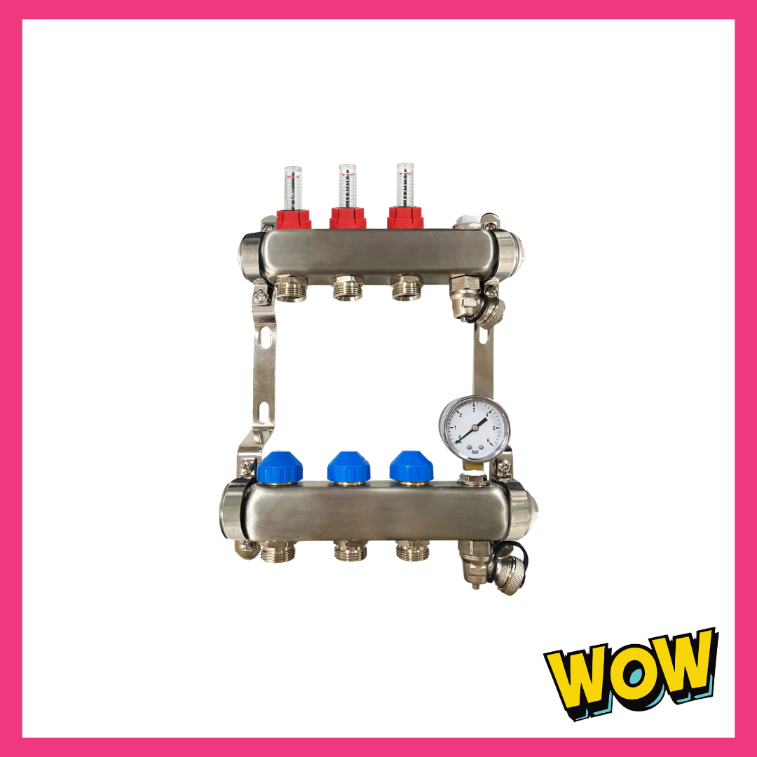 Underfloor heating manifold