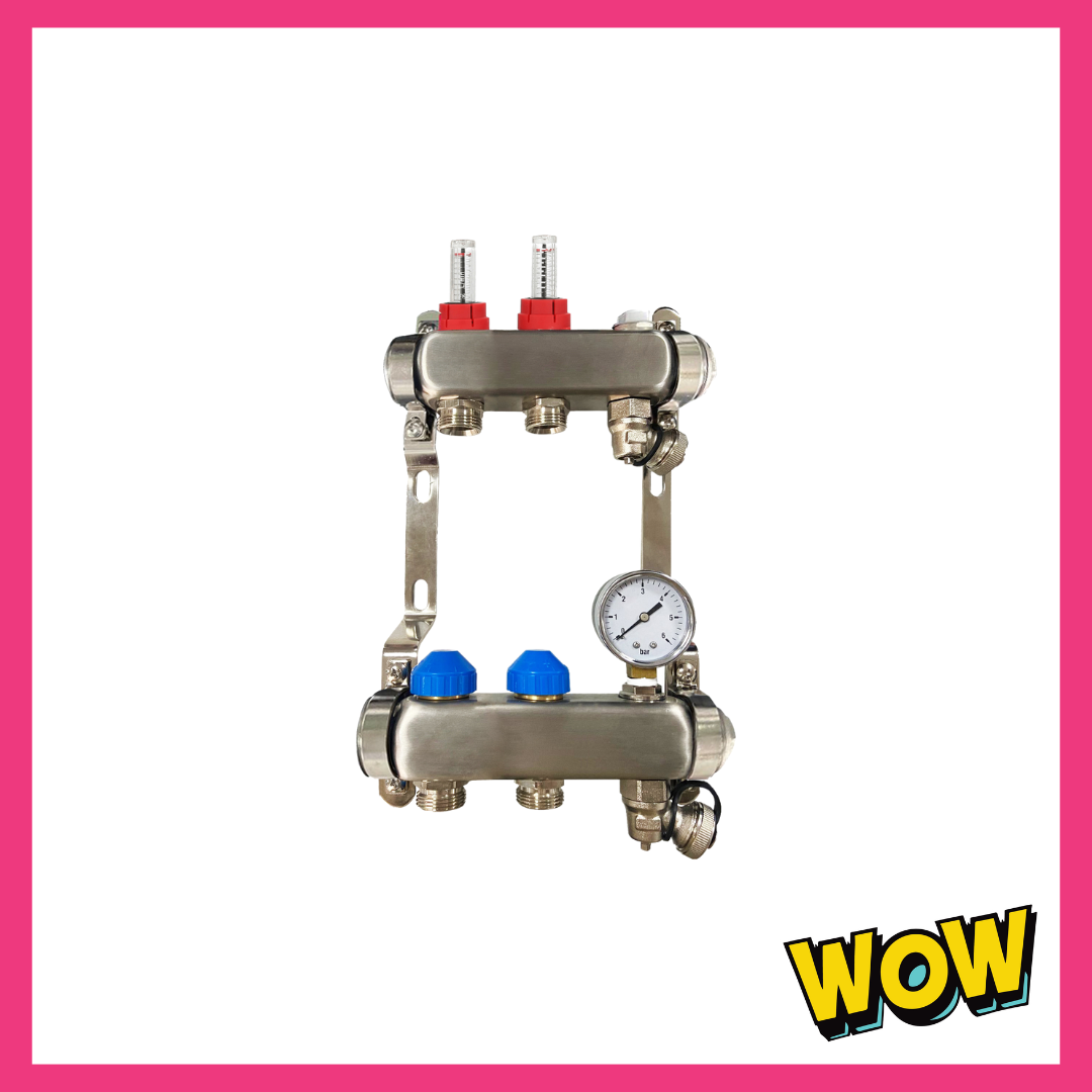 Underfloor heating manifold
