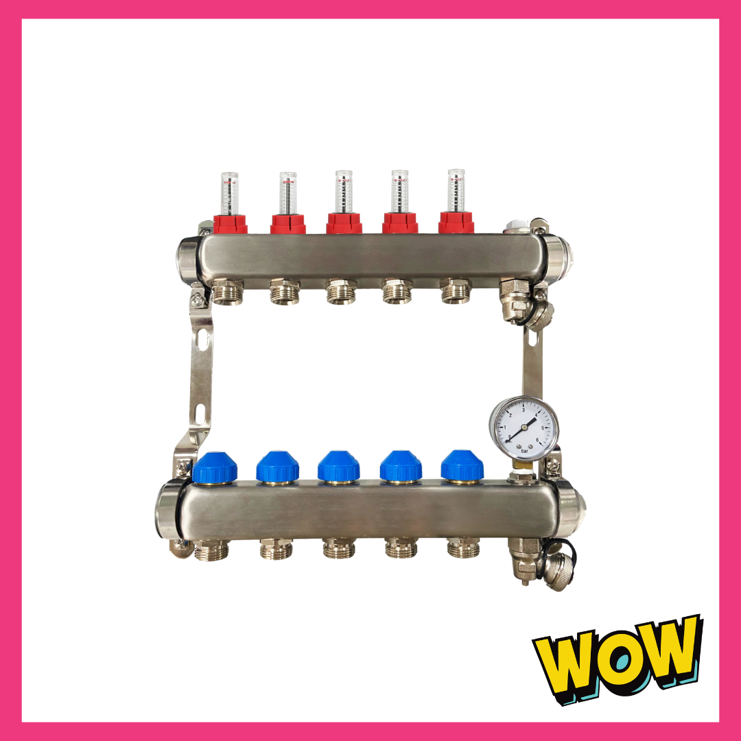 Underfloor heating manifold
