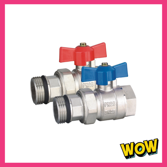 Manifold isolation ball valve 1"