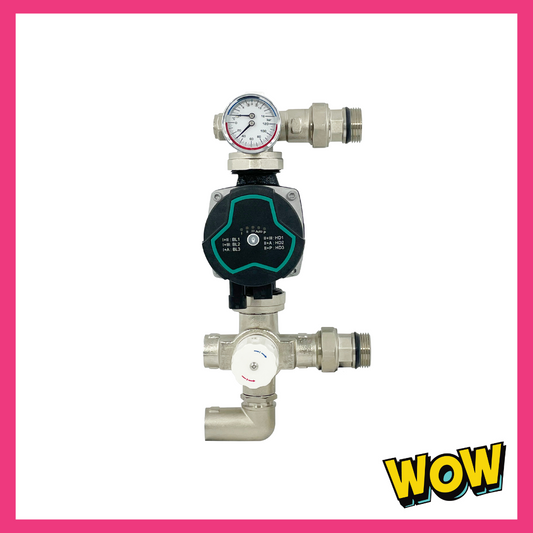 Manifold Pump Pack with Mixing Valve Unit